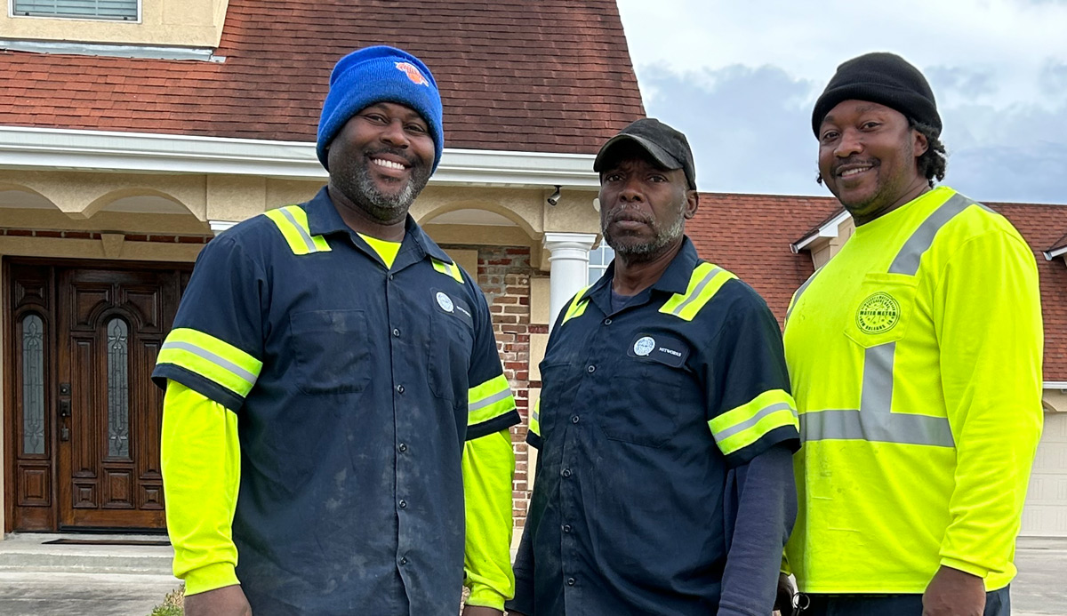 sewerage and waterboard of new orleans employees in the field