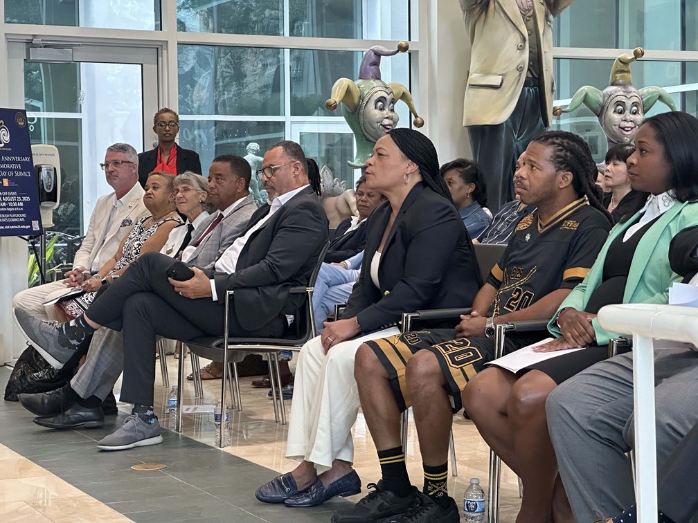 Mayor Cantrell at K20 Press Conference